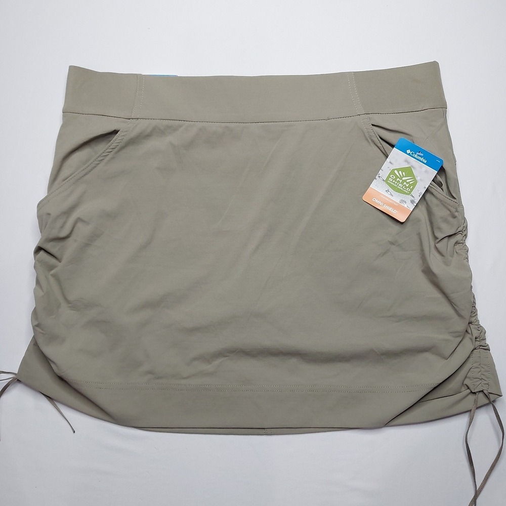Columbia Women's Anytime Casual‎ Skort, Tusk, XL. New With Tags.